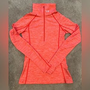 Under Armour 3/4 zip pullover - size S